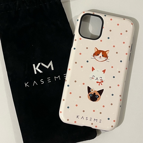 2/$30 iPhone 11 case from Kaseme in CAT LOVER BY MARINA BASTARACHE X SPCA - Picture 2 of 6
